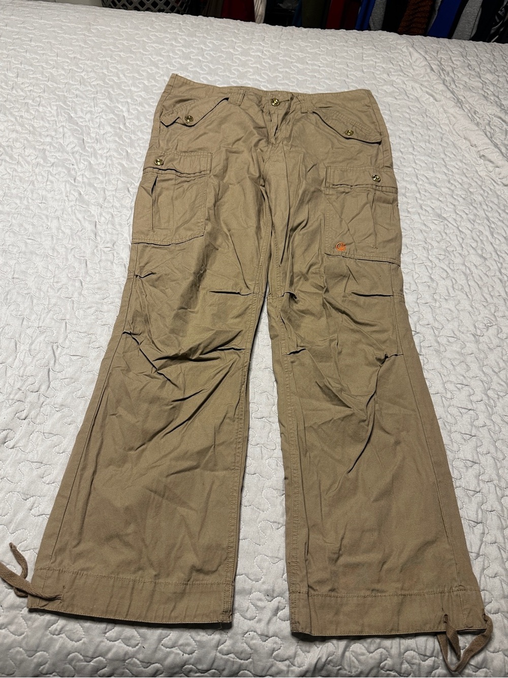 Cargo Utility Pants in Khaki
